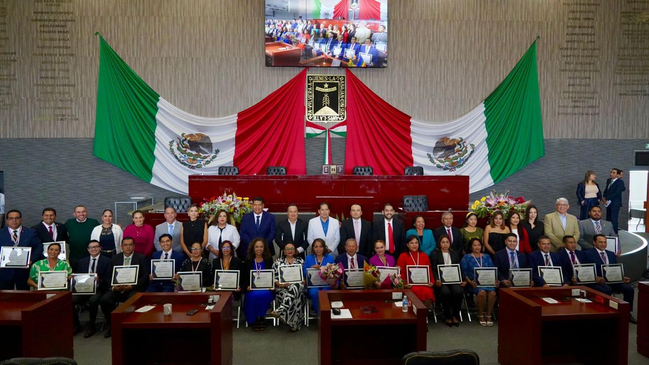 Entrega Congreso Morelos Premio Estatal de Abogados “Antonio Díaz Soto y Gama” 2024