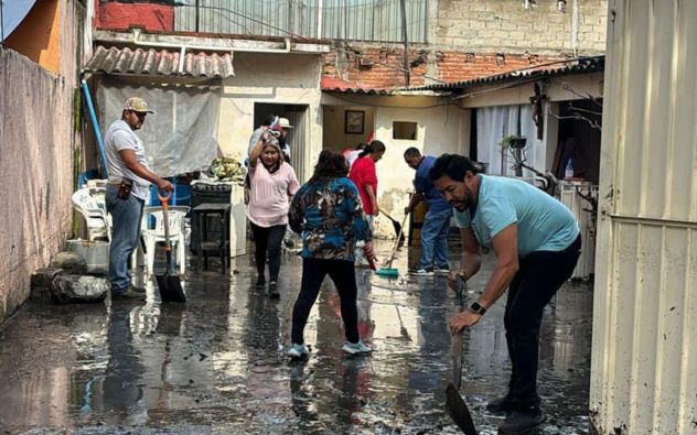 Tormenta afecta a Jiutepec