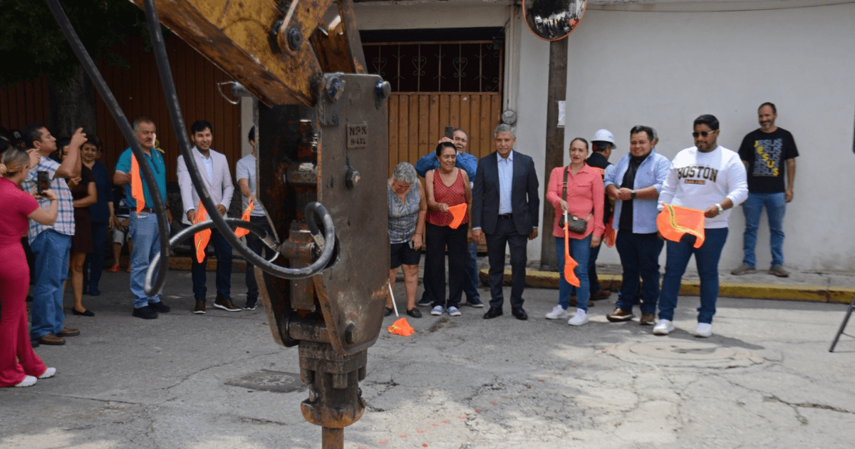 Inician obras de agua potable en Lotes Alegría
