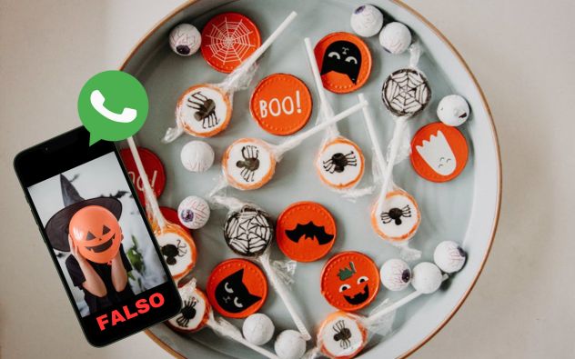 ESTAFA Halloween a través de WhatsApp