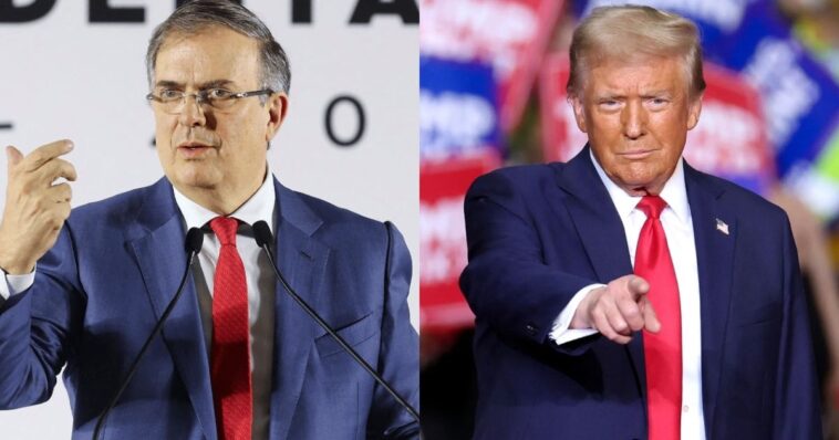 Marcelo Ebrard advierte que si EU pone aranceles responderán igual