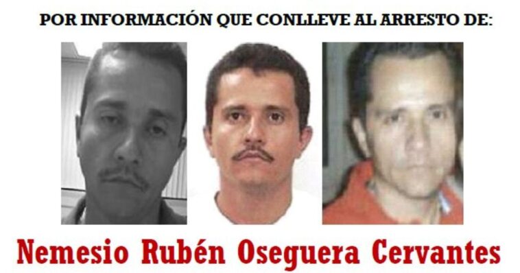 Aumentan recompensa para la captura de “El Mencho”