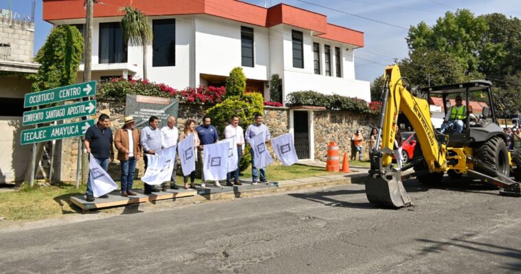 Inician obras en rutas de evacuación del volcán Popocatépetl