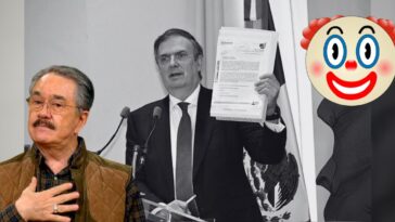Marcelo Ebrard y Pedro Sola