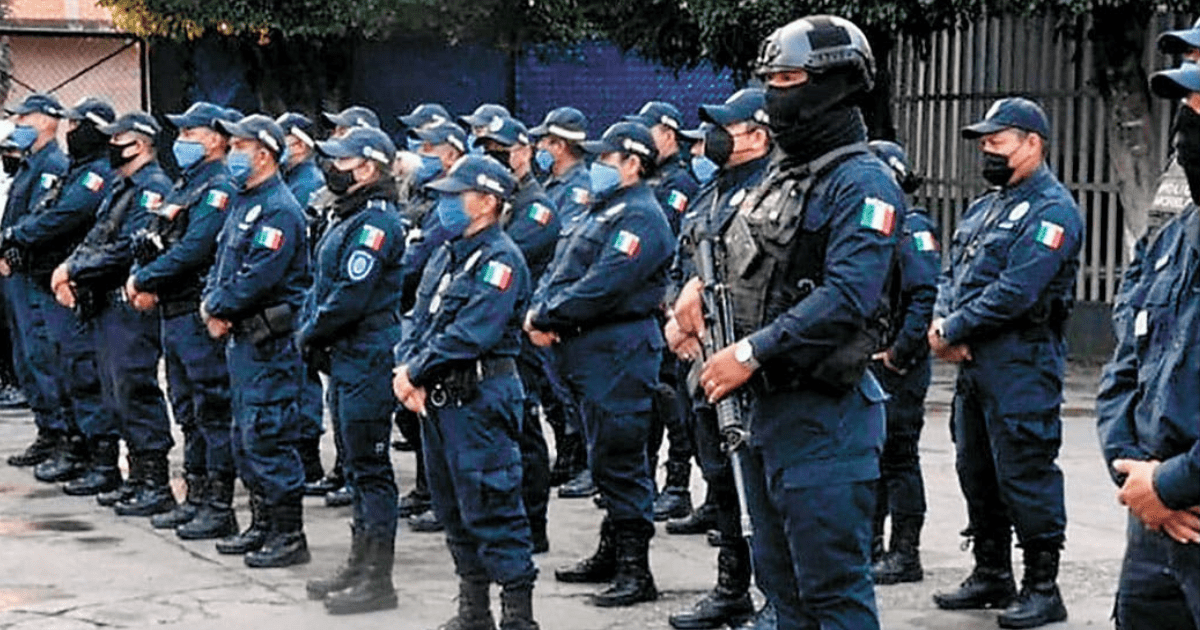 Se parte de la Policía Municipal de Cuautla