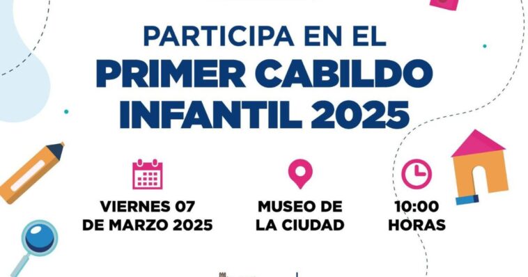 Abierta la convocatoria para participar en el Cabildo Infantil 2025