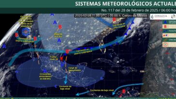 Se esperan chubascos aislados y temperaturas cálidas para este primer fin de semana de marzo