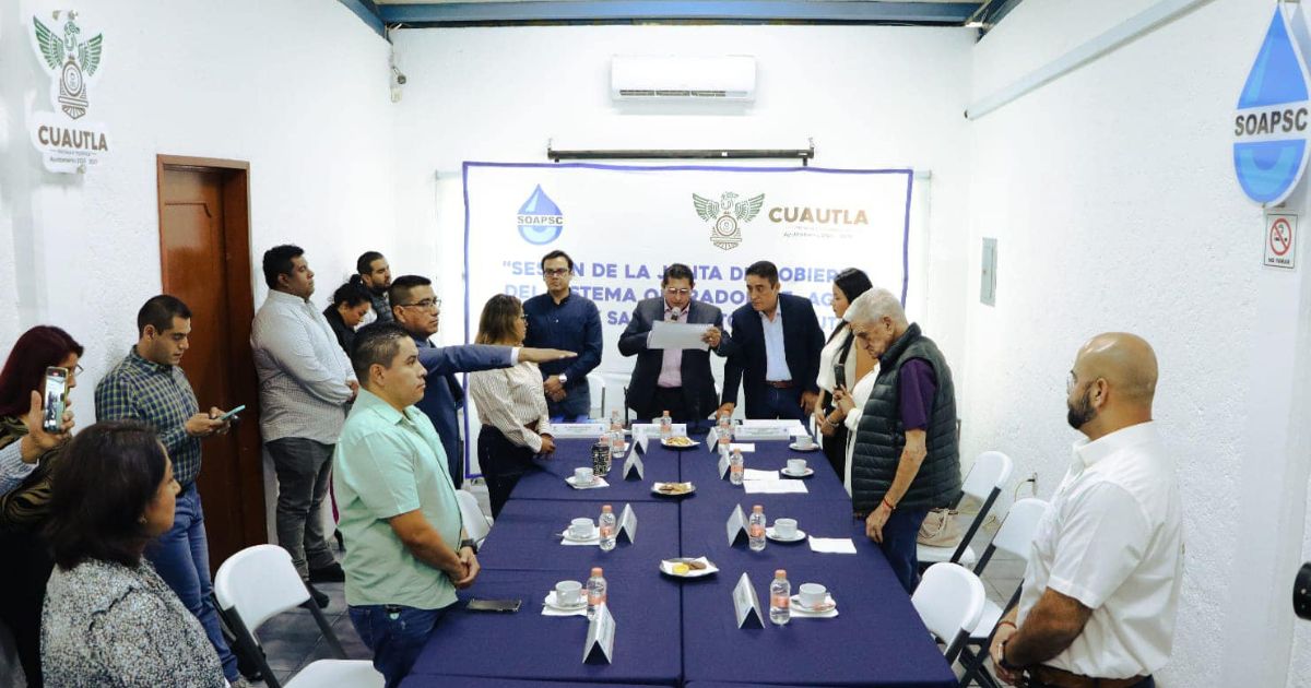 Continuarán mejorando el servicio de agua potable en Cuautla. Noticias en tiempo real