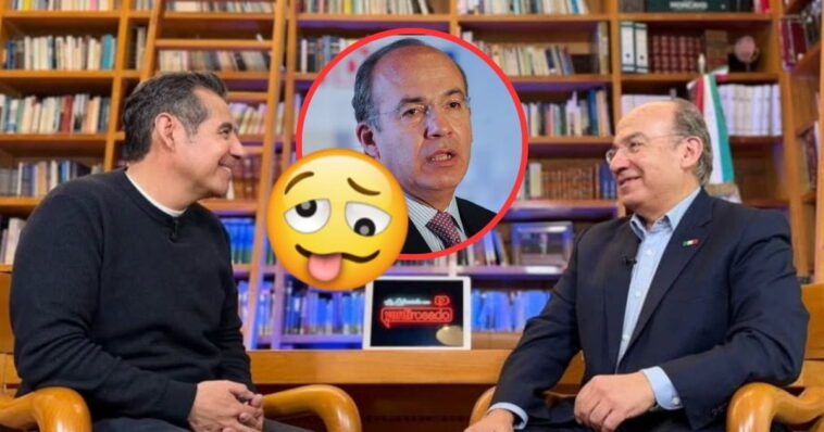 Felipe Calderón y yordi rosado