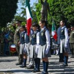 Gobernadora de Morelos conmemora el Día de la Bandera