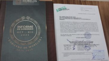 Gobierno Morelos entrega informe trimestral al Congreso local