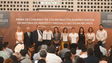 Gobierno Morelos y ayuntamientos fortalecen haciendas municipales