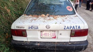 Inicia programa de retiro de vehículos abandonados en Jiutepec.