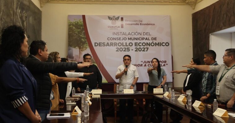 Instalan Consejo Municipal de Desarrollo Económico en Cuautla