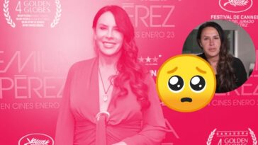 Karla sofía gascón y Jacques Audiard