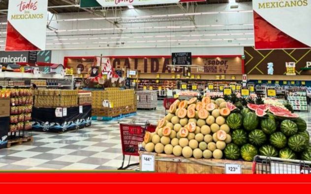 Supermercado con productos mexicanos