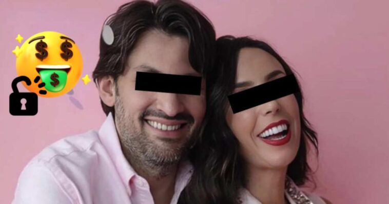 Inés Gómez Mont y su esposo