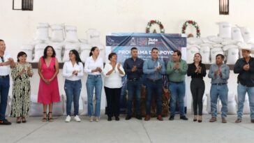 Jiutepec apoya al sector ganadero entregando 33 toneladas de sorgo