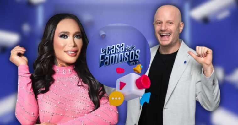 La casa de los famosos participantes