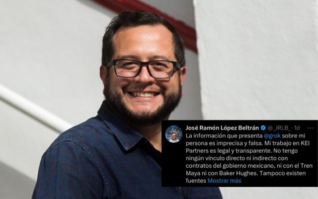 Grok contra hijo de AMLO
