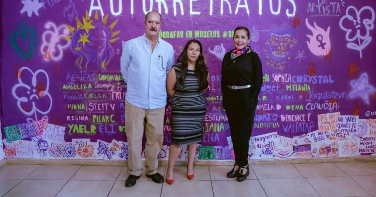 Realizan exposición fotográfica del 8M en Cuernavaca