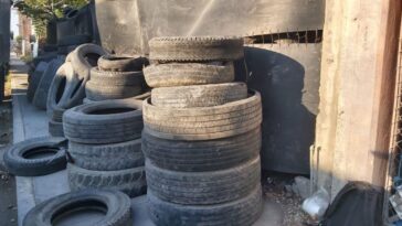 Retiran más de tres mil llantas de centro de acopio de Jiutepec