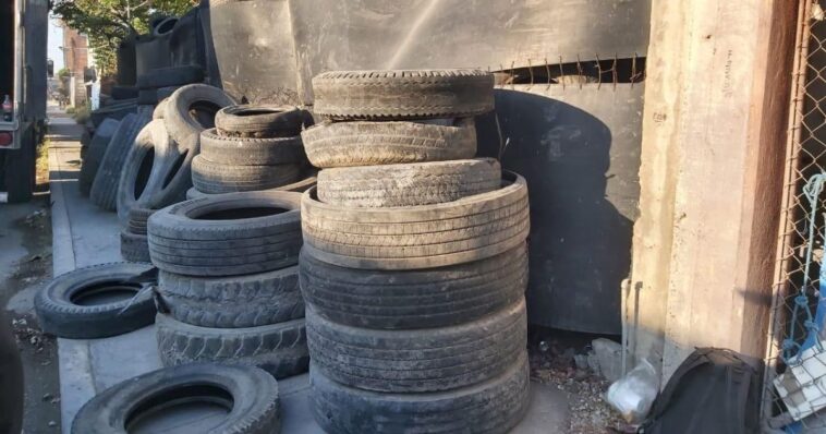 Retiran más de tres mil llantas de centro de acopio de Jiutepec