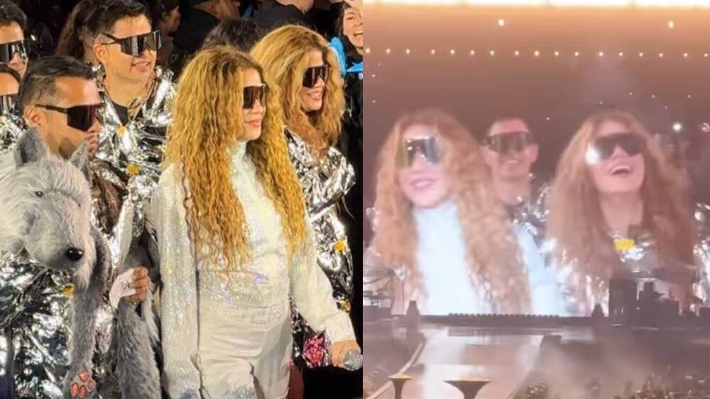 Shakira y su doble