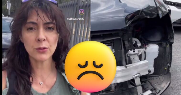 Verónica Jaspeado auto