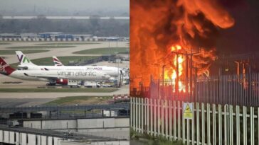 incendio Heathrow