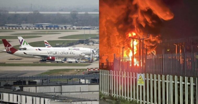 incendio Heathrow