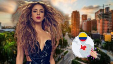 shakira avenida en Barranquilla