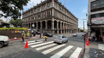 Continúan embelleciendo la ciudad de Cuernavaca
