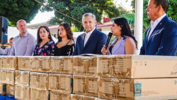 Donan luminarias para fortalecer la seguridad en la UAEM y zonas cercanas