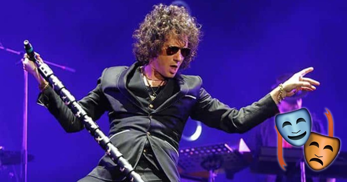 Enrique Bunbury stand up