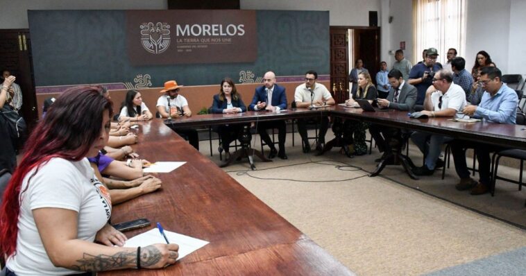 Fiscal de Morelos se reunió con defensores de animales