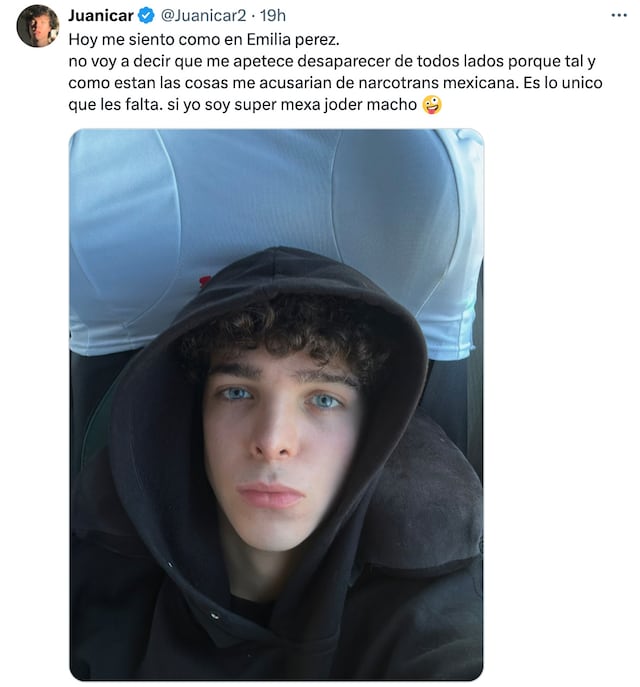 Juan Caruso tuit