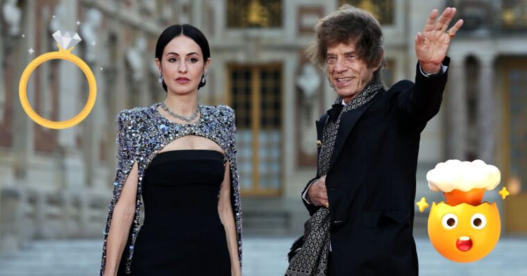 Mick Jagger y Melanie Hamrick