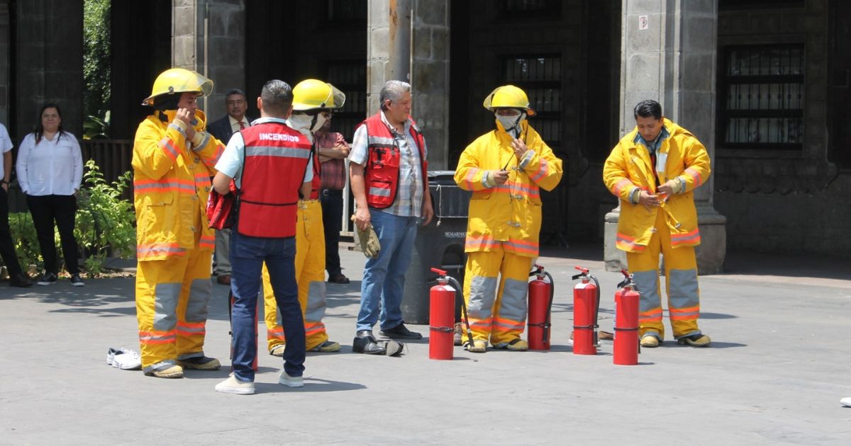 Participan 260 mil morelenses en el Primer Simulacro Nacional 2025