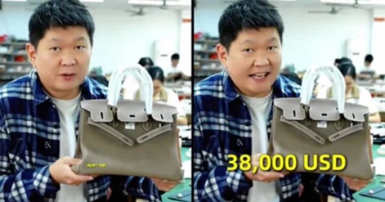 Tiktoker revela el precio real de fabricación de las bolsas de lujo