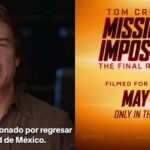 Tom Cruise premiere méxico