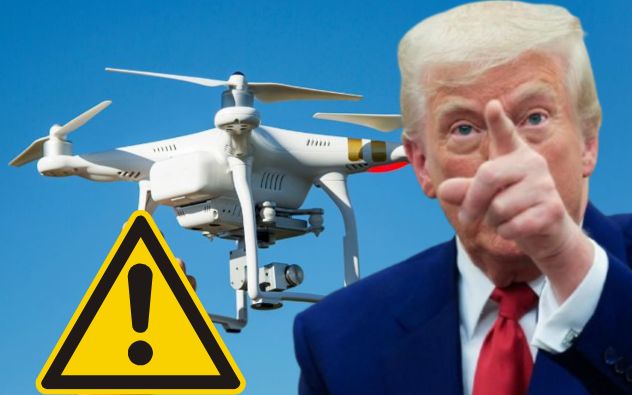 Trump drones México
