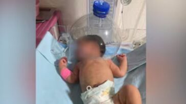 Utilizan garrafón para dar oxígeno a bebé en Tabasco