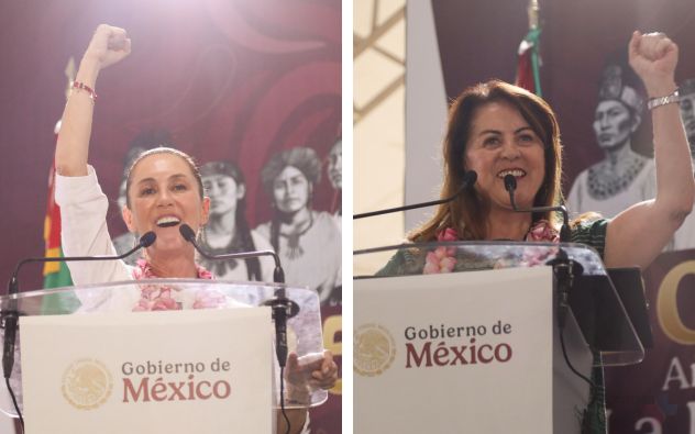 Sheinbaum y Margarita en Morelos