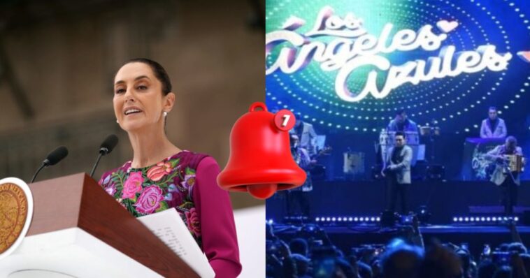 Claudia Sheinbaum y los ángeles azules asalto
