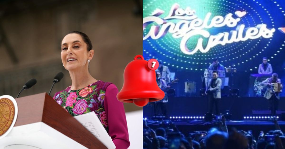 Claudia Sheinbaum y los ángeles azules asalto
