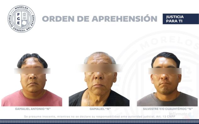 tres detenidos por homicidio en Cuernavaca
