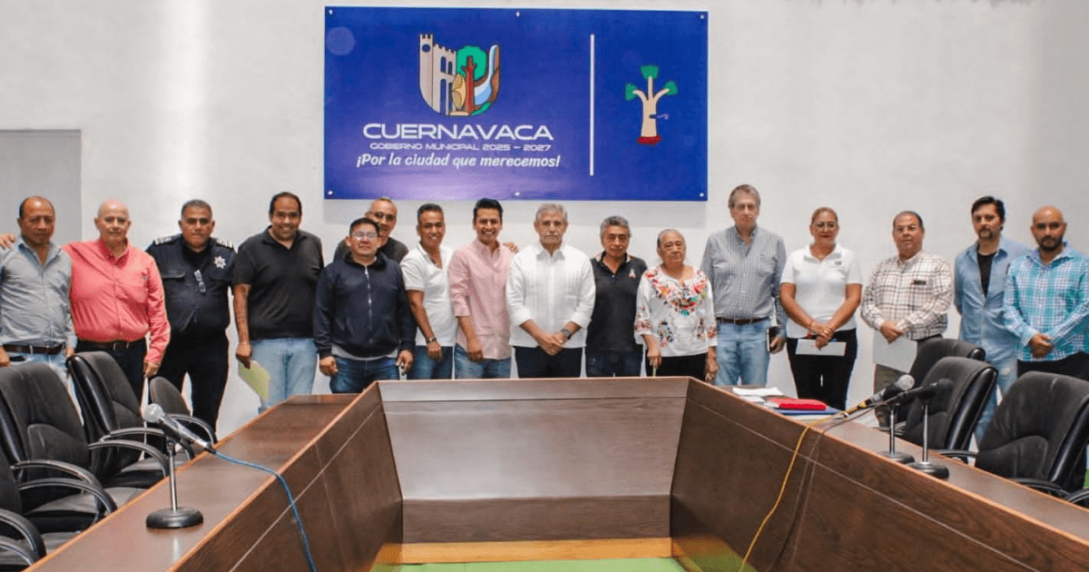 Alcalde de Cuernavaca atiende a líderes del Mercado ALM