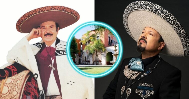 Pepe Aguilar y Antonio aguilar