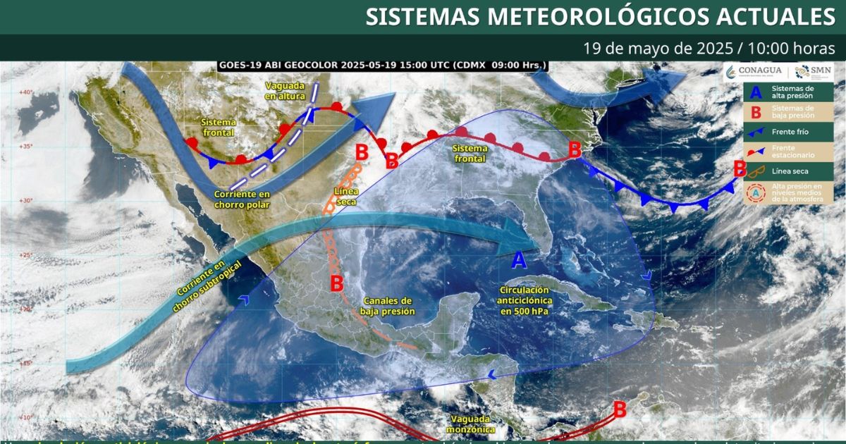 Se prevé clima fresco a partir del jueves en Morelos